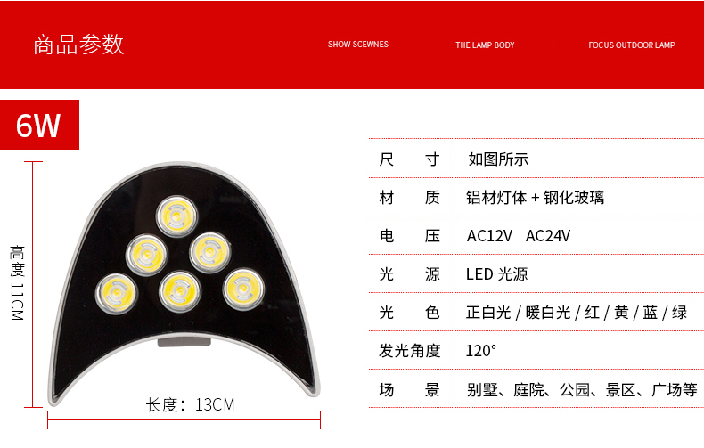 戶外防水屋頂LED瓦楞燈