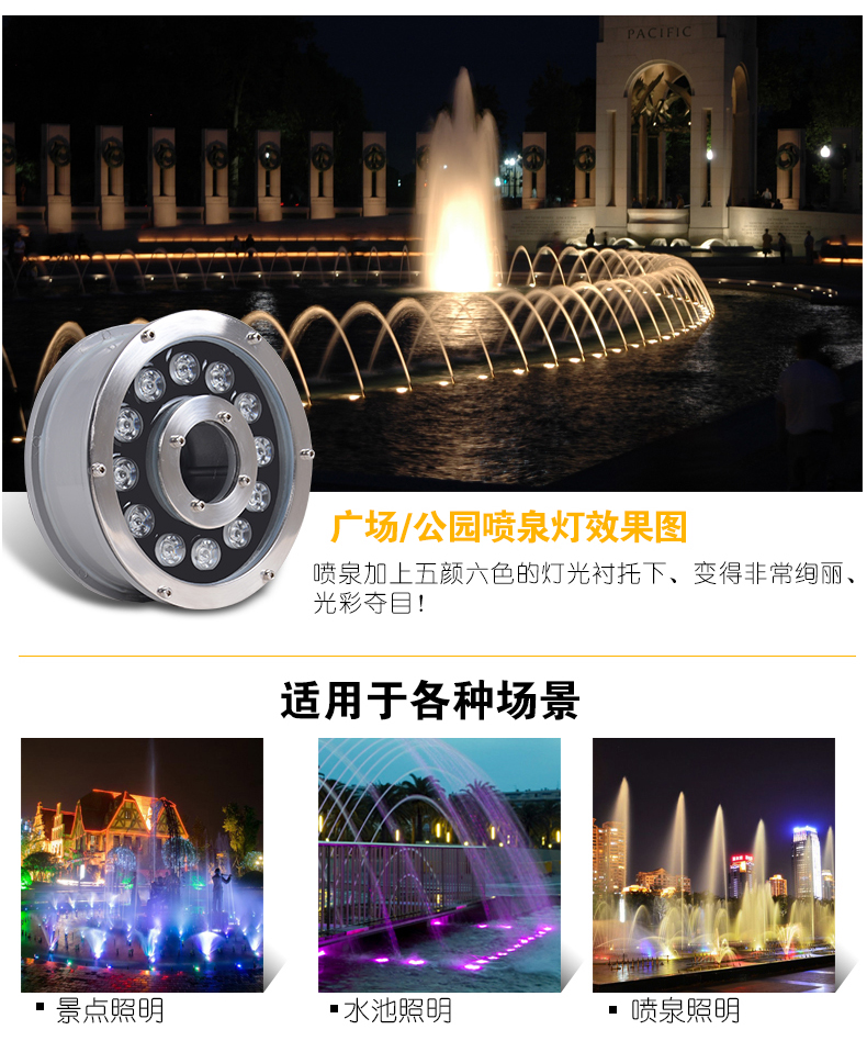LED水底燈